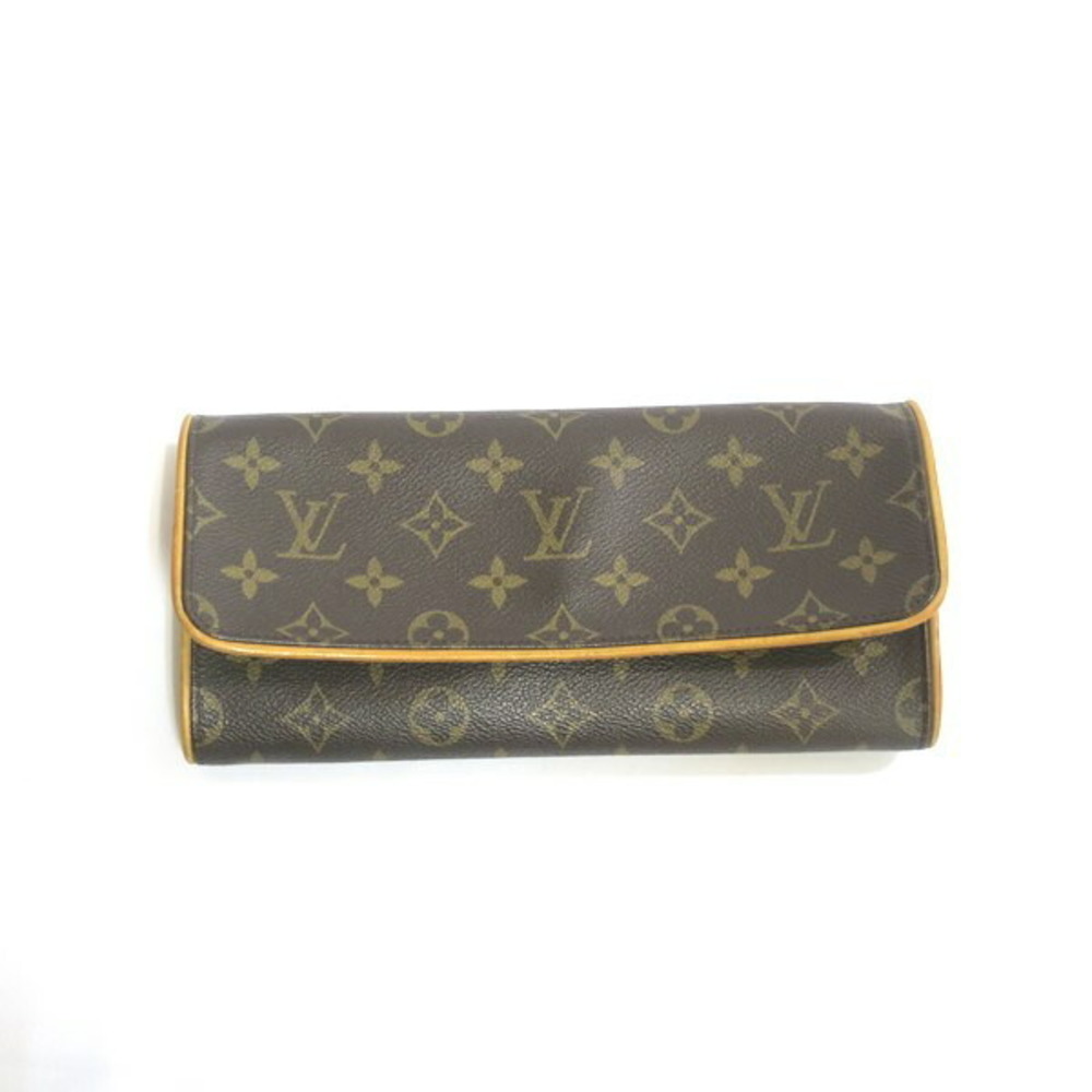 Louis Vuitton Pochette Twin GM Monogram 2Way Shoulder Bag